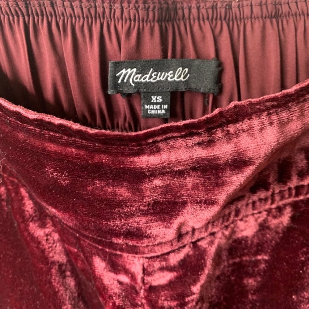 Madewell Velvet Crop Pants - Picture 5 of 5